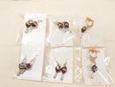 oreille33 handmade maraca earrings & pierced earrings