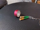 oreille33 handmade steelpan pierced earring & earring