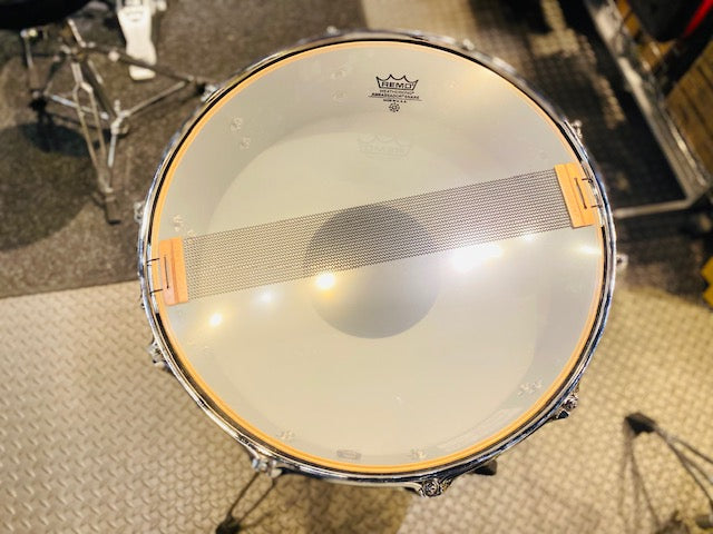 NorthVillage Drum  15"×4.75”  Vintage Maple＆Gumwood shell