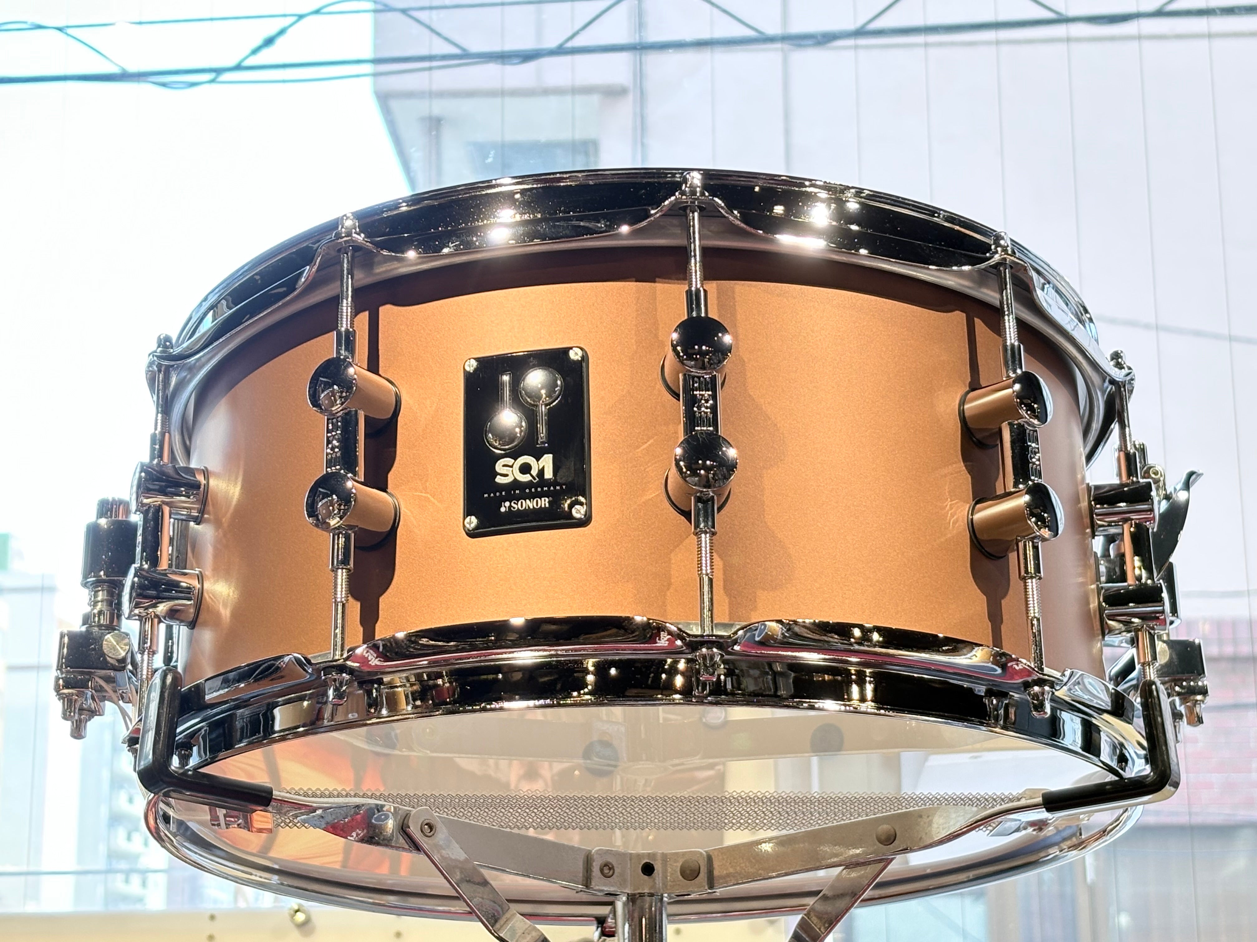 中古美品　Sonor SQ1 スネア　ソナー　ドラム 店頭在庫限り！】SONOR SQ1 Series スネアドラム 14