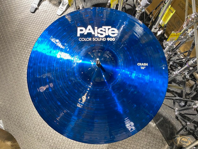 展示処分品特価】PAISTE パイステ Color Sound 900 Blue 16” Crash 