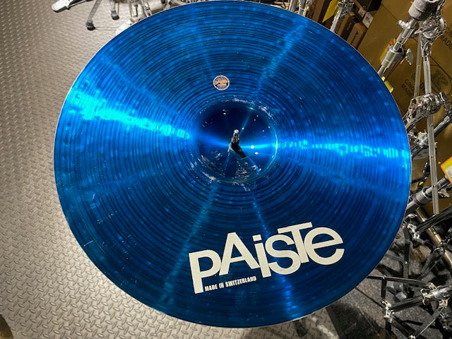 【展示処分品特価】PAISTE パイステ Color Sound 900 Blue 18” Crash クラッシュシンバル