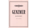 Konzert fur Klavier und Schlagzeug / Concerto for piano and percussion (Genzmer)
