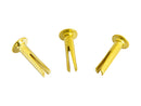 MEINL SIZZLE RIVETS Brass Plated Steel (3 pcs) CY-RIVET-BR Meinl sizzle rivet