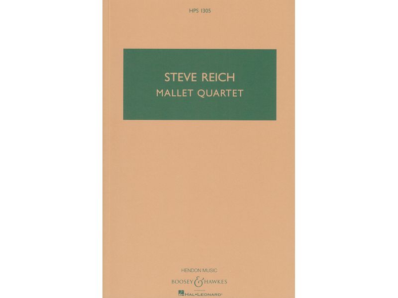 MALLET QUARTET (SCORE)