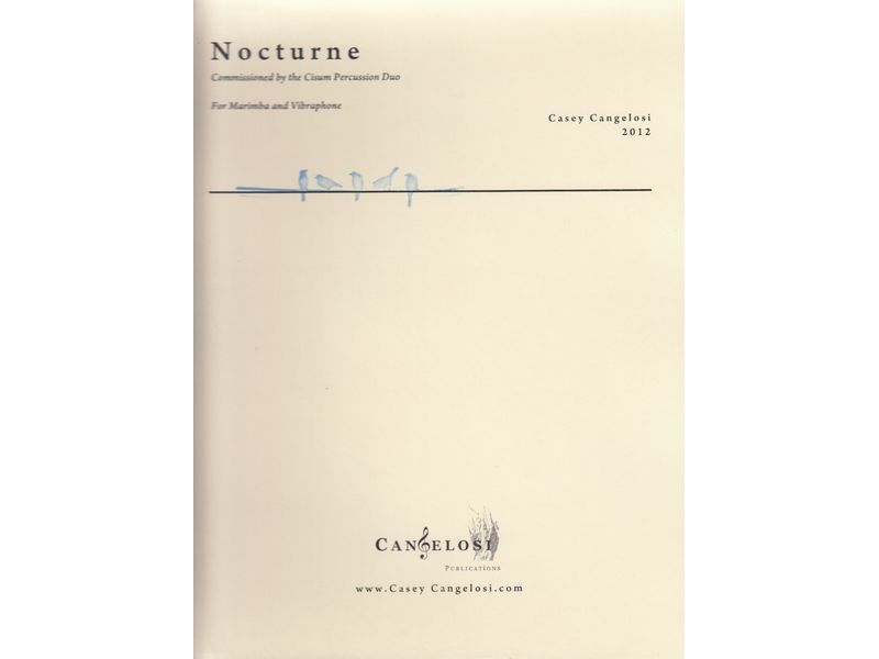 Nocturne for Marimba and Vibraphone / ノクターン