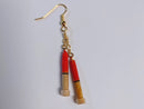 oreille33 handmade steel pan mallet earrings & earrings