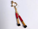 oreille33 handmade steel pan mallet earrings & earrings
