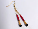 oreille33 handmade steel pan mallet earrings & earrings