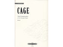 Third Construction for Four Percussion Players (SCORE)