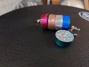 oreille33 handmade steelpan pierced earring & earring