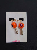 oreille33 handmade maraca earrings & pierced earrings