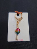 oreille33 handmade マラカス型キーホルダー
