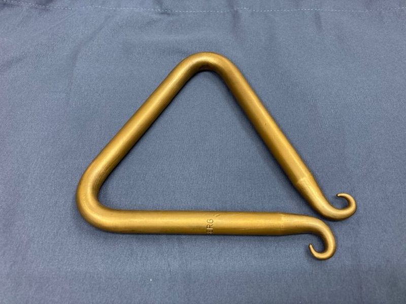 トライアングル 自作 真鍮製 9mm×23cm トライアングル 真鍮製 9mm×23cm - YouTube トライアングル 自作 真鍮
