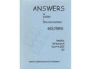 Answers for Marimba and Percussion Ensemble