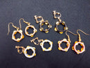 oreille33 handmade tambourine earrings & earrings