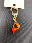 oreille33 handmade ホルン型キーホルダー