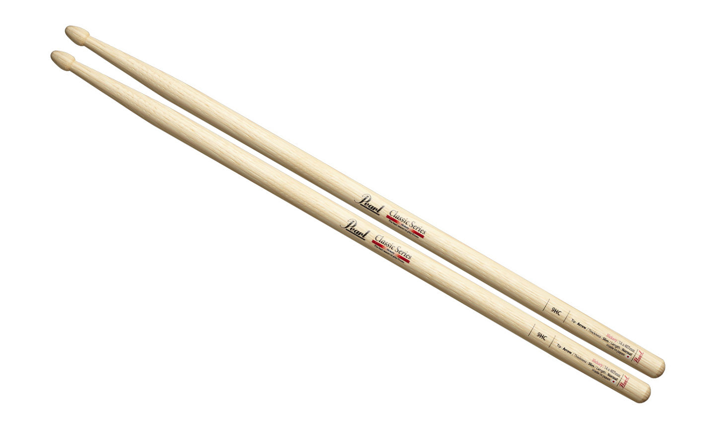 PEARL パール CLASSIC SERIES 9HC ヒッコリー スティック