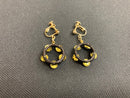 oreille33 handmade tambourine earrings & earrings
