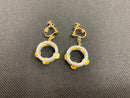 oreille33 handmade tambourine earrings & earrings