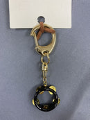 oreille33 handmade タンバリン型キーホルダー