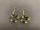 oreille33 handmade tambourine earrings & earrings