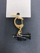 oreille33 handmade トランペット型キーホルダー
