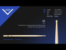VATER VATER AmericanHickory Stick 8A VH8AW