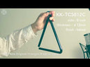KMK Orchestra Triangle Burning 8inch 13mm KK-TCS813C