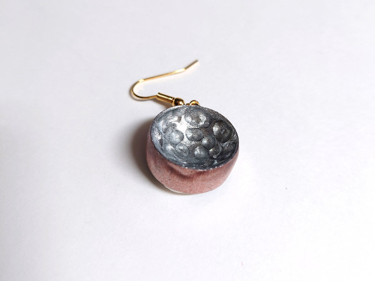 oreille33 handmade スティールパン型イヤリング＆ピアス
