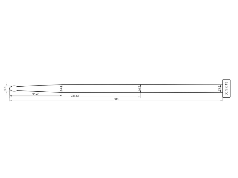 FLIXほかスティック、ロッズ、マレット、ミュート、シズラーまとめ売り ロヘマ Kombi Sticks マレットスティック 613222 5C-FS