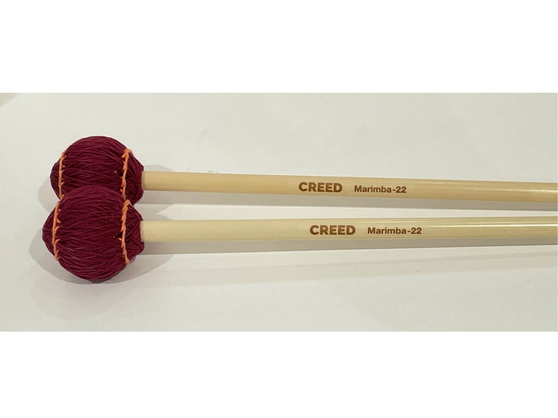 CREED マリンバ マレット 綿糸シリーズ Marimba-22 ミディアム・ハード