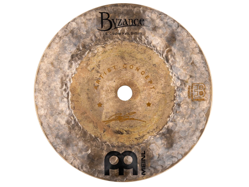 【Benny Greb使用予定機材先行予約受付】MEINL マイネル  Artist Concept Model 6"/6" Crasher Hats AC-6CRASHER