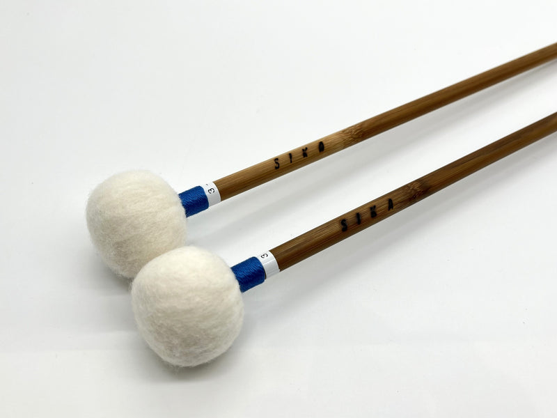 SIKA Mallet Timpani Mallet Wood Core Model 3-3