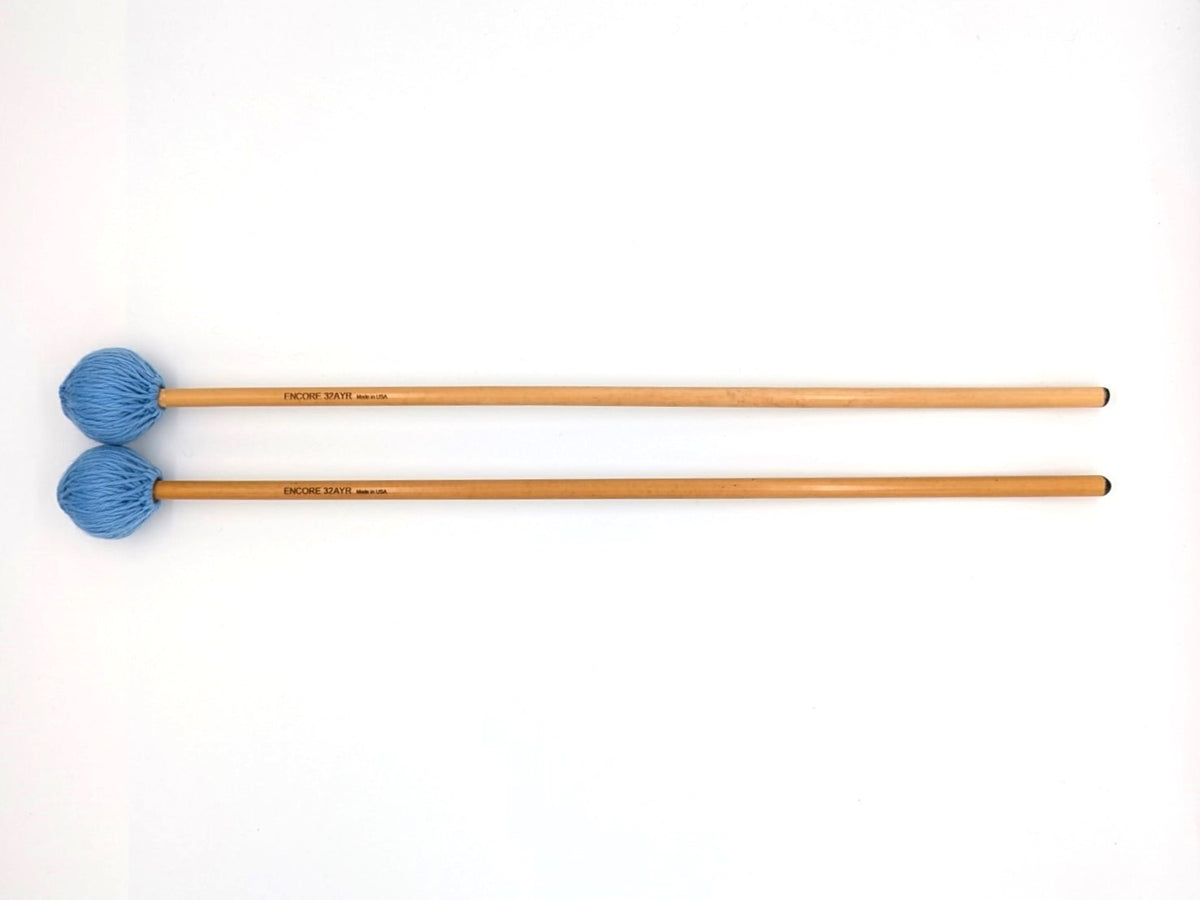 Encore Mallets キーボードマレット EM-32AYR 毛糸巻きラタン柄