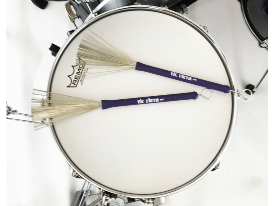 VIC-FIRTH HERITAGE BRUSHES 格納式ワイヤーブラシ VIC-HB VIC-FIRTH HERITAGE BRUSHES 格納式ワイヤーブラシ VIC-HB