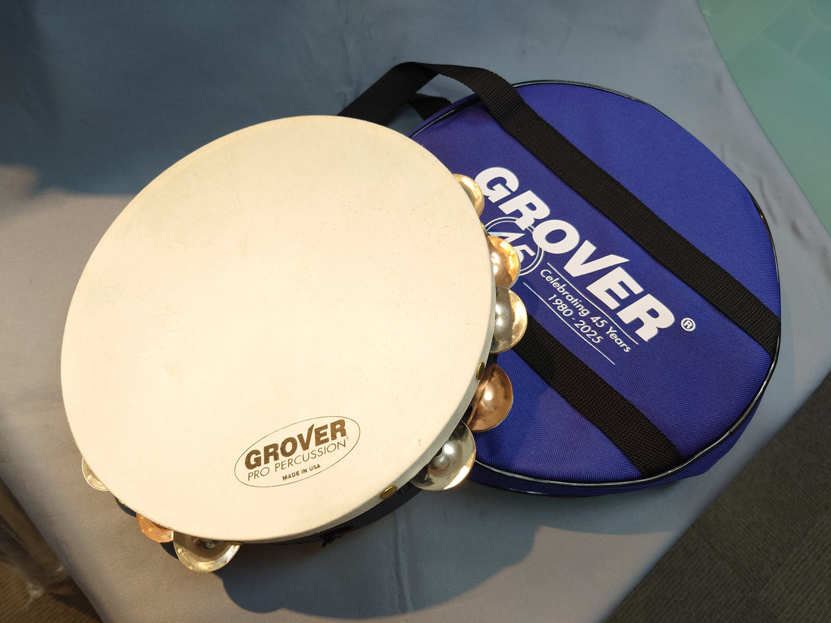GROVER（グローバー）プロフェッショナル タンバリン 10インチ T2GS Amazon | GROVER グローバー タンバリン “ジャーマン・シルバー