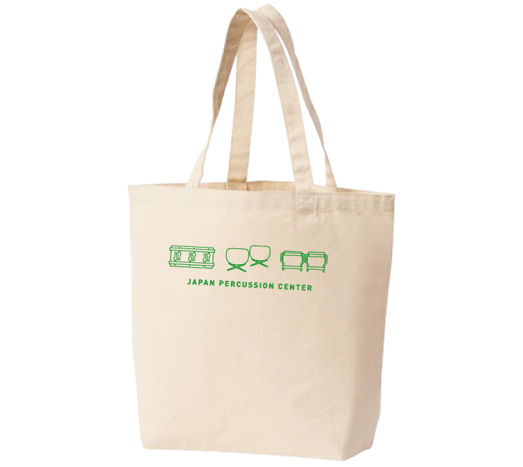 JPC original eco bag tote type cotton bag / orange color logo