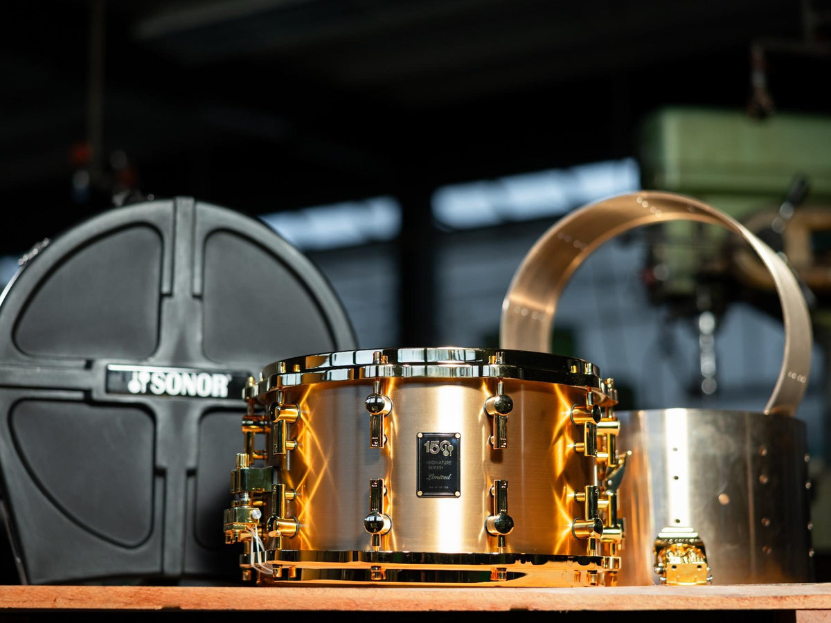 ご成約済み】Sonor ソナー150th Signature Cast Bronze Snare