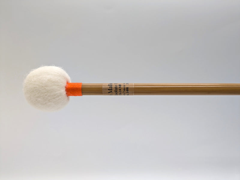 Devi Mallets Timpani Mallet  Risoluto Series (Medium Hard)