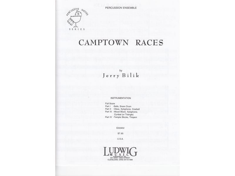 Camptown Races for Four to Six Players / 草競馬