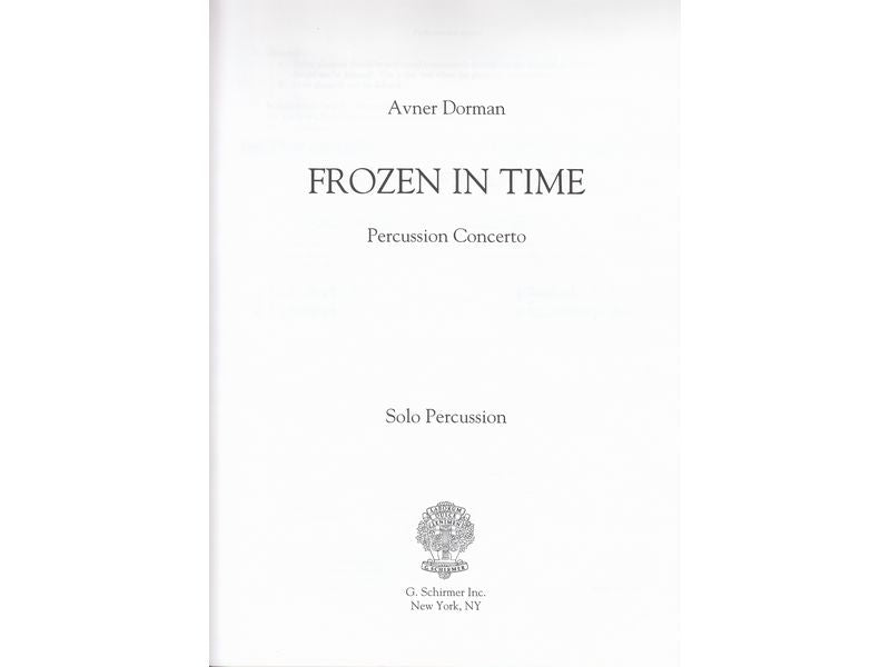 FROZEN IN TIME (Solo Parts)