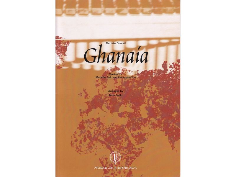 Ghanaia Version for Marimba Solo and Percussion Trio