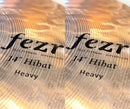 Koide Cymbals Fezr 14" Hi-Hats (pair) Thin│Medium│Heavy FZ-14HT/HM/HH
