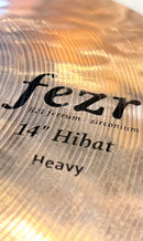 Koide Cymbals Fezr 14" Hi-Hats (pair) Thin│Medium│Heavy FZ-14HT/HM/HH