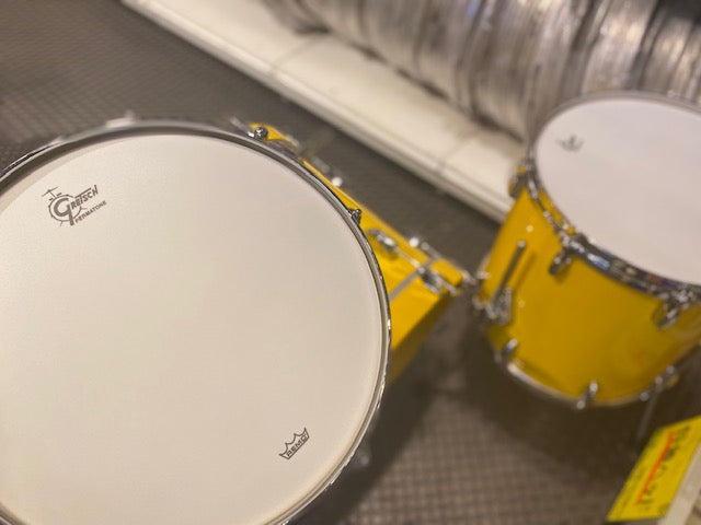 GRETSCH グレッチ USA カスタム ドラムセット 3点セット SOLID YELLOW