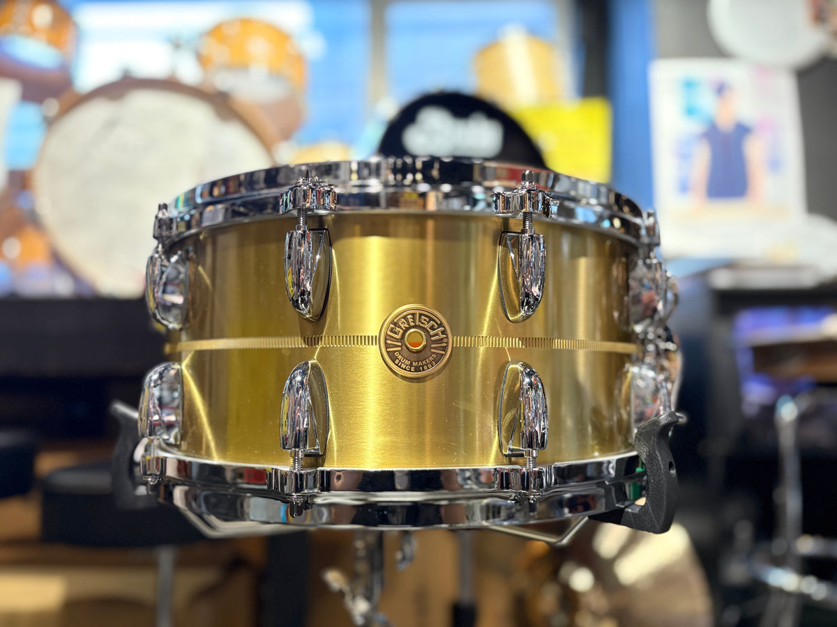 GRETSCH グレッチ USAカスタム メタル ベルブラス スネアドラム G-4169BBR