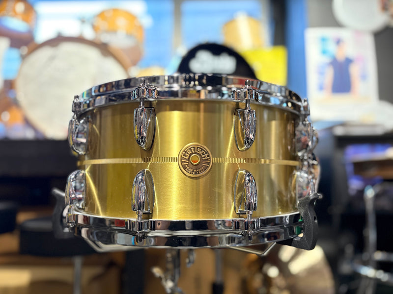 GRETSCH グレッチ  USA メタル ベルブラス スネアドラム G-4169BBR