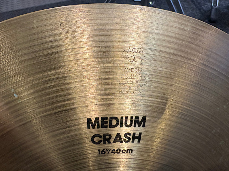 A.Zildjian 16 inch medium crash cymbal