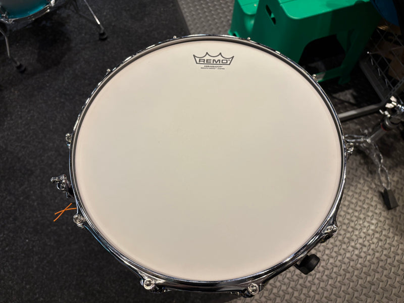 [USED] Pearl Masters Maple Reserve Satin Rose Gold snare drum MRV1455S/C